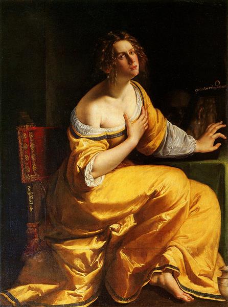 Mary Magdalene, c.1620 - Artemisia Gentileschi