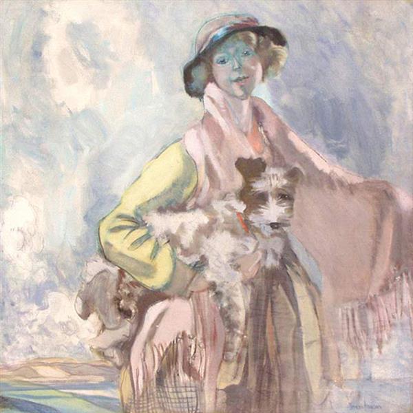 Portrait of Miss Beatrice Wood, 1918 - Frances Mary Hodgkins