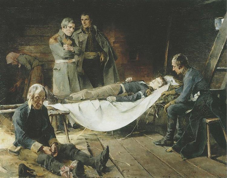 The Death of Wilhelm Von Schwerin, 1886 - Helene Schjerfbeck