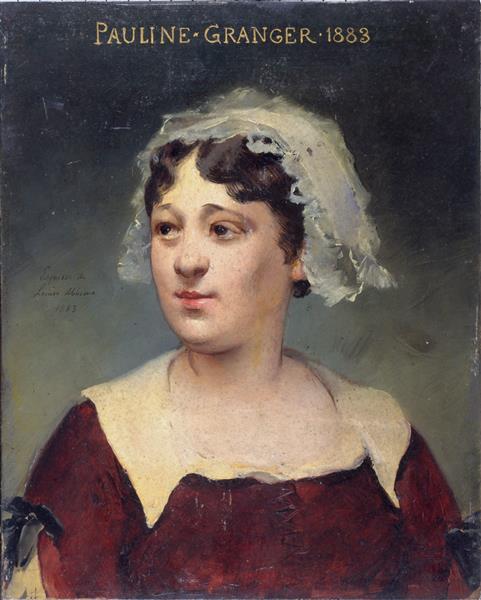 Portrait of Pauline Granger, 1883 - Луиза Аббема