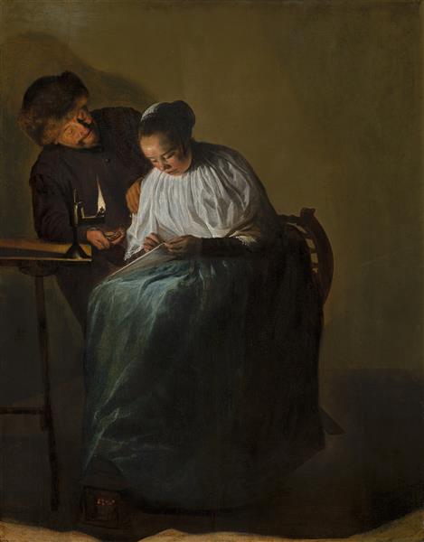 The Proposition, 1631 - Judith Leyster