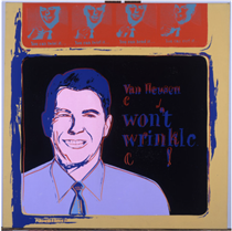 Ads: Van Heusen (Ronald Reagan) - Andy Warhol