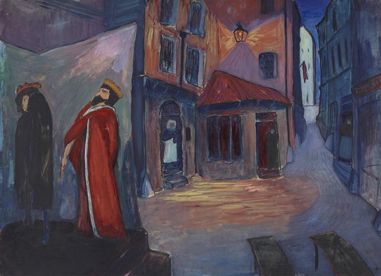 Into the night, 1910 - Marianne von Werefkin