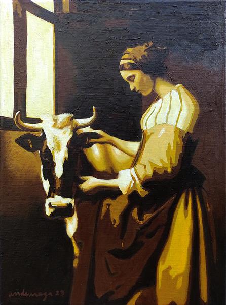 The Milkmaid, 2023 - Gregorio Undurraga