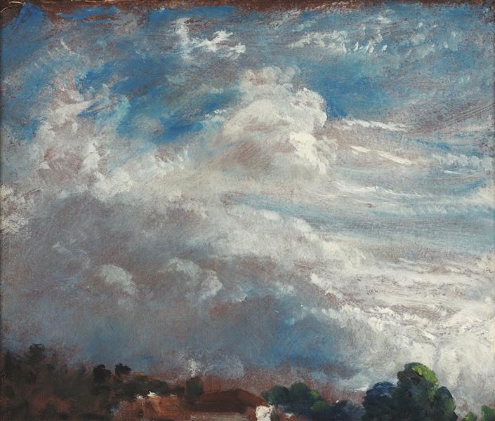 Cloud Study: Horizon of Trees, 1821 - Джон Констебл