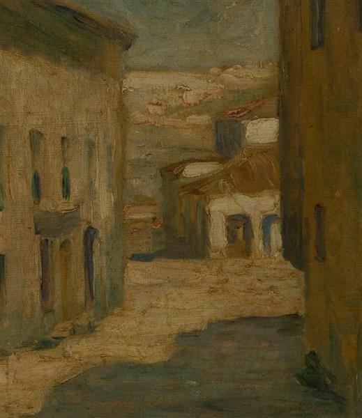 Street of Segovia, 1921 - Тарсіла ду Амарал