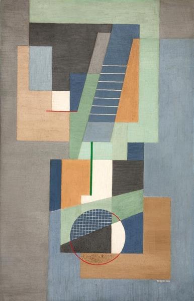 Geometric Composition, 1926 - Тойен
