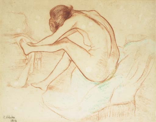 Seated Nude, 1904 - Сюзанна Валадон