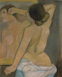 Bare Back in front af a Mirror - Suzanne Valadon