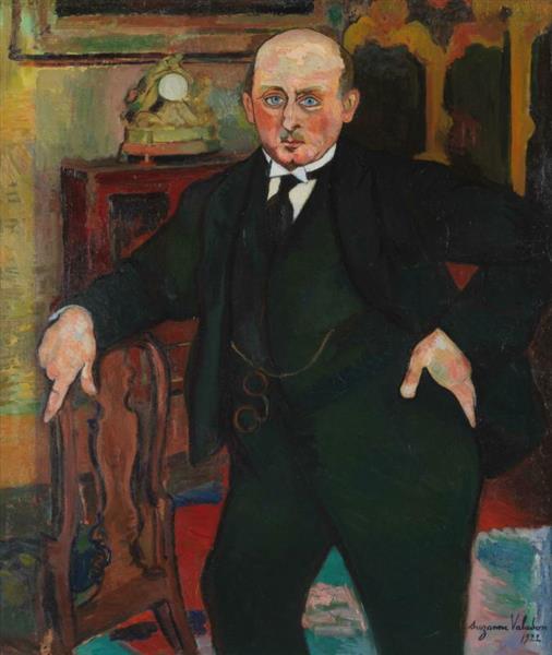Portrait of Monsieur Mori, 1922 - 蘇珊‧瓦拉東