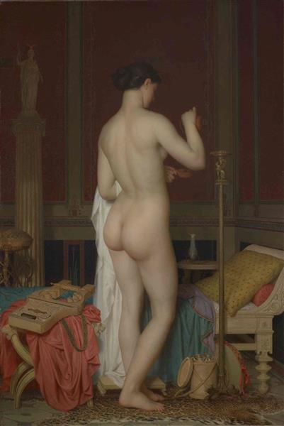 Sapho (Young girl in a Pompeian interior), 1867 - Charles Gleyre