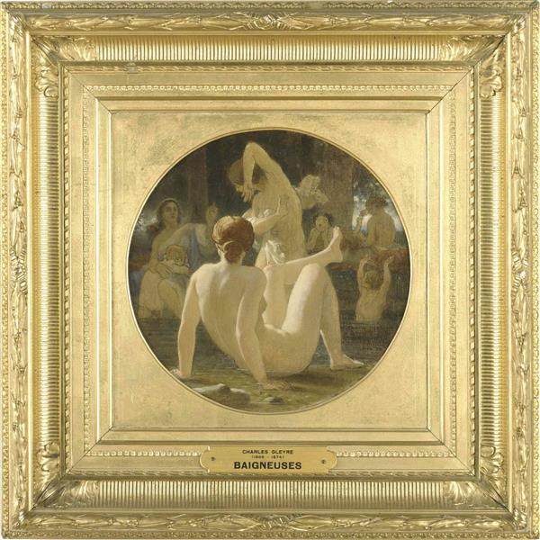 The Bathers, c.1860 - Марк Габриэль Шарль Глейр