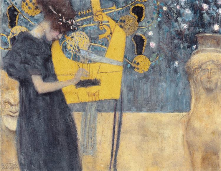 Music, 1895 - Густав Климт
