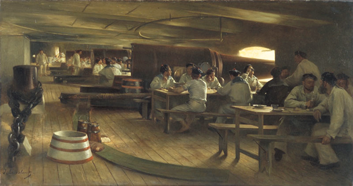 Diner De L'equipage, 1884 - Julien Le Blant