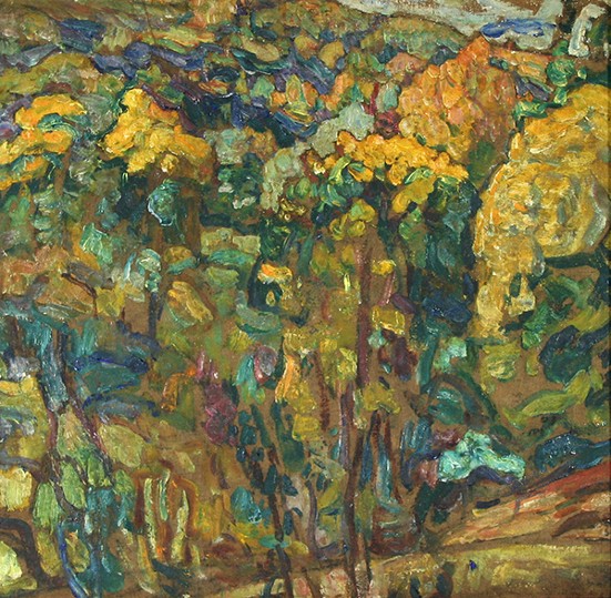Rural Landscape, 1921 - Абрам Маневич