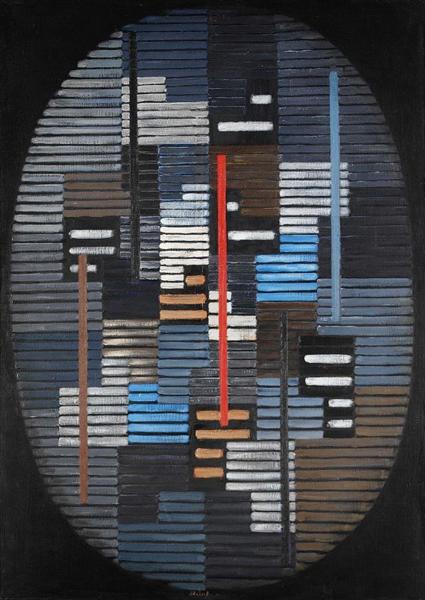 Composition #72, 1956 - Adolf Fleischmann