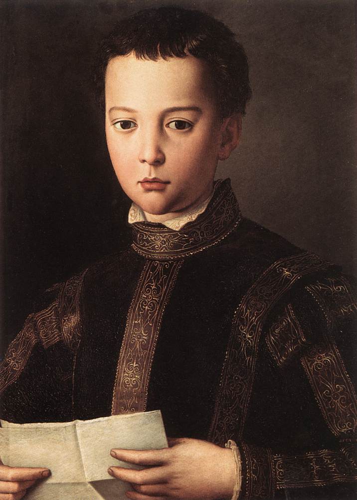 Portrait Of Francesco I De' Medici, 1551 - Agnolo Bronzino - WikiArt.org