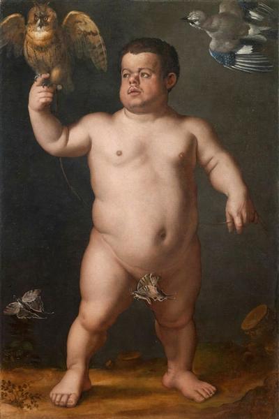 Portrait of Nano Morgante, 1552 - Аньоло Бронзино
