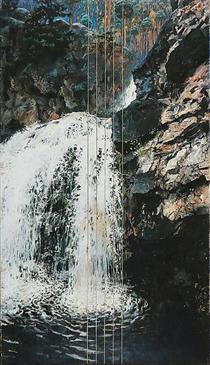 Mäntykoski Waterfall - 阿克塞利·加伦-卡勒拉
