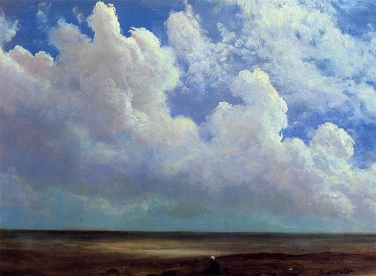 Beach Scene, c.1871 - c.1873 - Albert Bierstadt