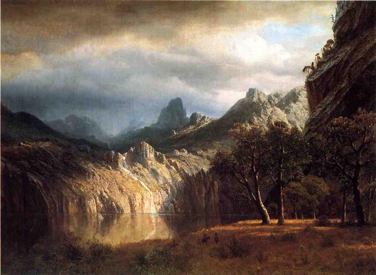 In Western Mountains - Альберт Бірштадт