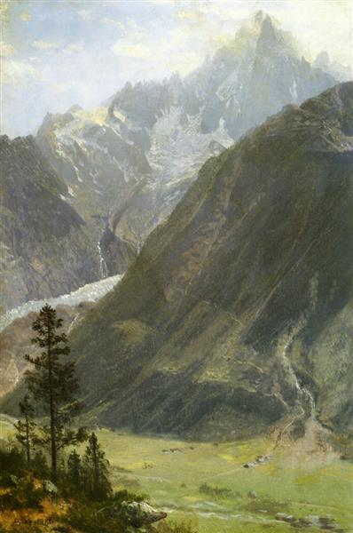Mountain Landscape - Альберт Бірштадт