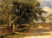 Rua em Nassau - Albert Bierstadt