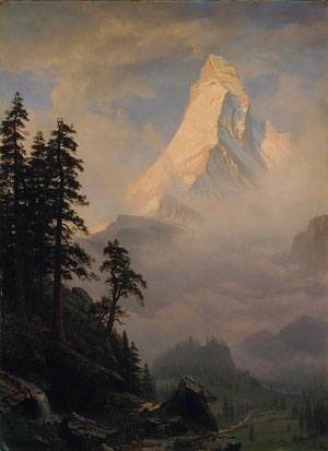Sunrise on the Matterhorn, 1875 - 阿爾伯特·比爾施塔特