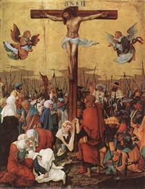 Christ on the Cross - Albrecht Altdorfer