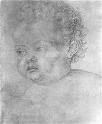 Child's head - Albrecht Dürer