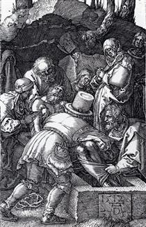 Deposition (Engraved Passion) - Albrecht Dürer