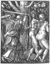 Expulsion from the Paradise - Albrecht Durer