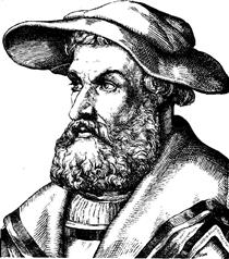 Helius Eobanus Hessus (Eoban Koch) - Albrecht Durer