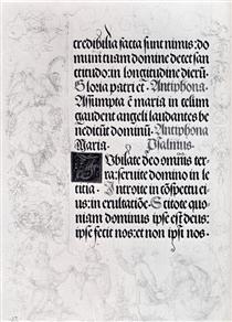 Pages Of Marginal Drawings For Emperor Maximilian`s Prayer Book - Albrecht Durer