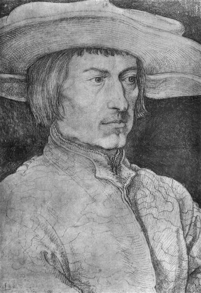 Portrait of a Man, 1521 - Albrecht Durer