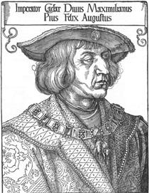 Portrait of Emperor Maximilian I - Albrecht Dürer