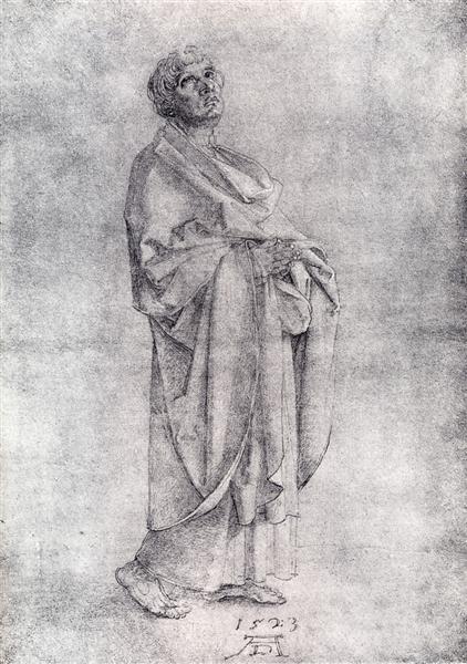 St. John Lamenting, 1523 - Albrecht Dürer