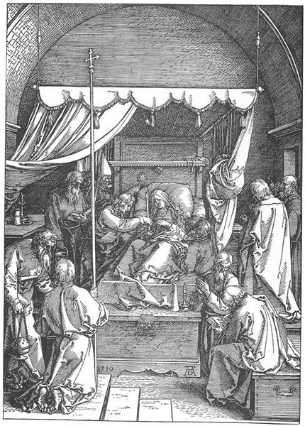 The Death of Mary, 1510 - Альбрехт Дюрер