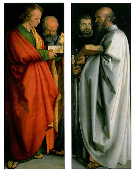 The Four Apostles, 1526 - Alberto Durero