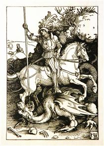 St. George and the Dragon - Albrecht Durer