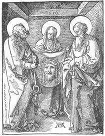 The Sudarium of St Veronica - Albrecht Durer