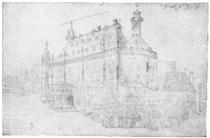 The town hall in Aachen - Albrecht Dürer