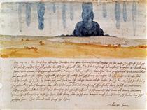 Traumgesicht. Dürer dokumentiert einen seiner Albträume - Albrecht Durer