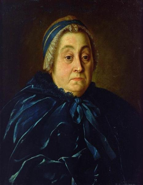 Portrait of Anna Vasiliyevna Buturlina, 1763 - Алексей Антропов