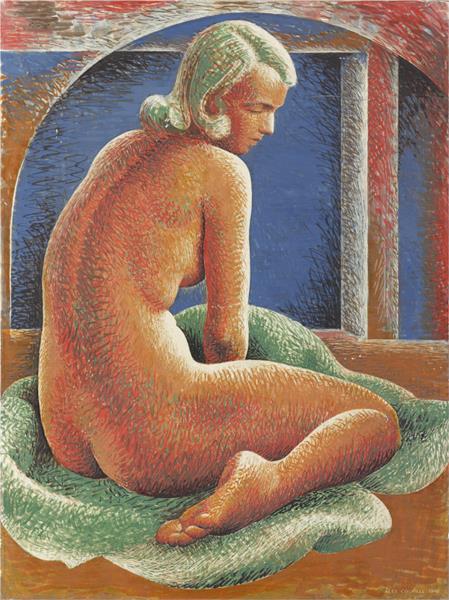 Nude with Arch - Алекс Колвилл