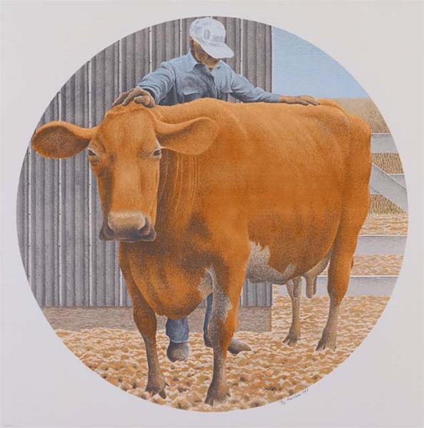 Prize Cow, 1977 - Алекс Колвилл