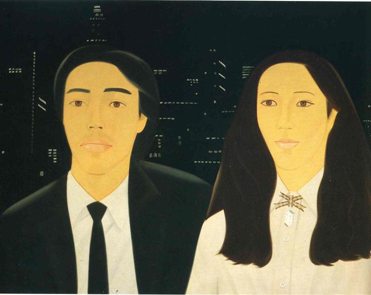 Hiroshi and Marcia - Alex Katz