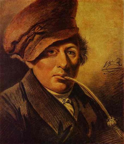Portrait of K. I. Seidel, 1820 - Александр Орловский