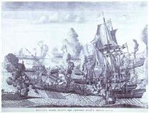 Battle of Gangut June 27, 1714 - Alexey Zubov