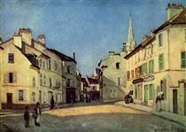 Calle de la Chaussée en Argenteuil - Alfred Sisley